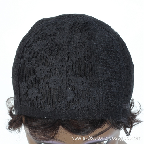 XCCOCO Finger Wave Wig 1b Pixie Cut Human Hair Wig Short Wigs for Black Women Human Hair